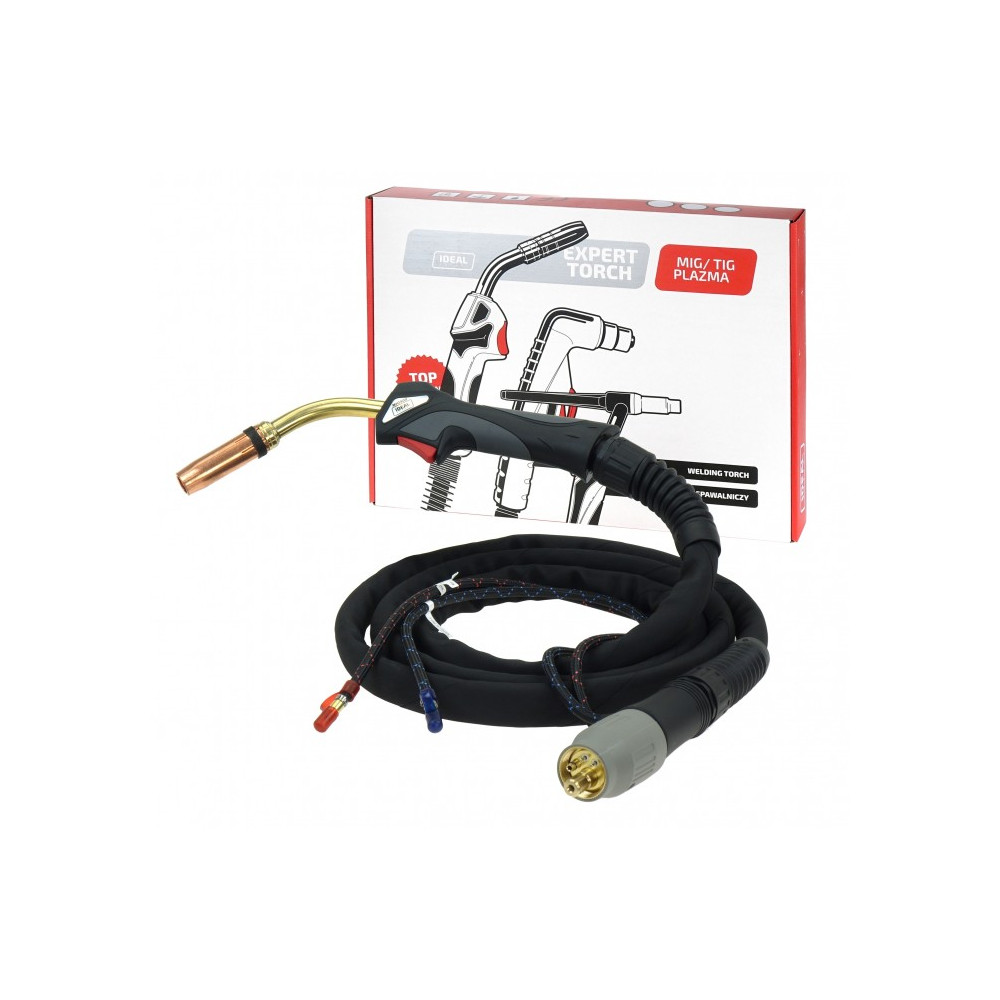 Uchwyt spawalniczy MIG 501/4 metry z chłodzeniem EXPERT Ideal