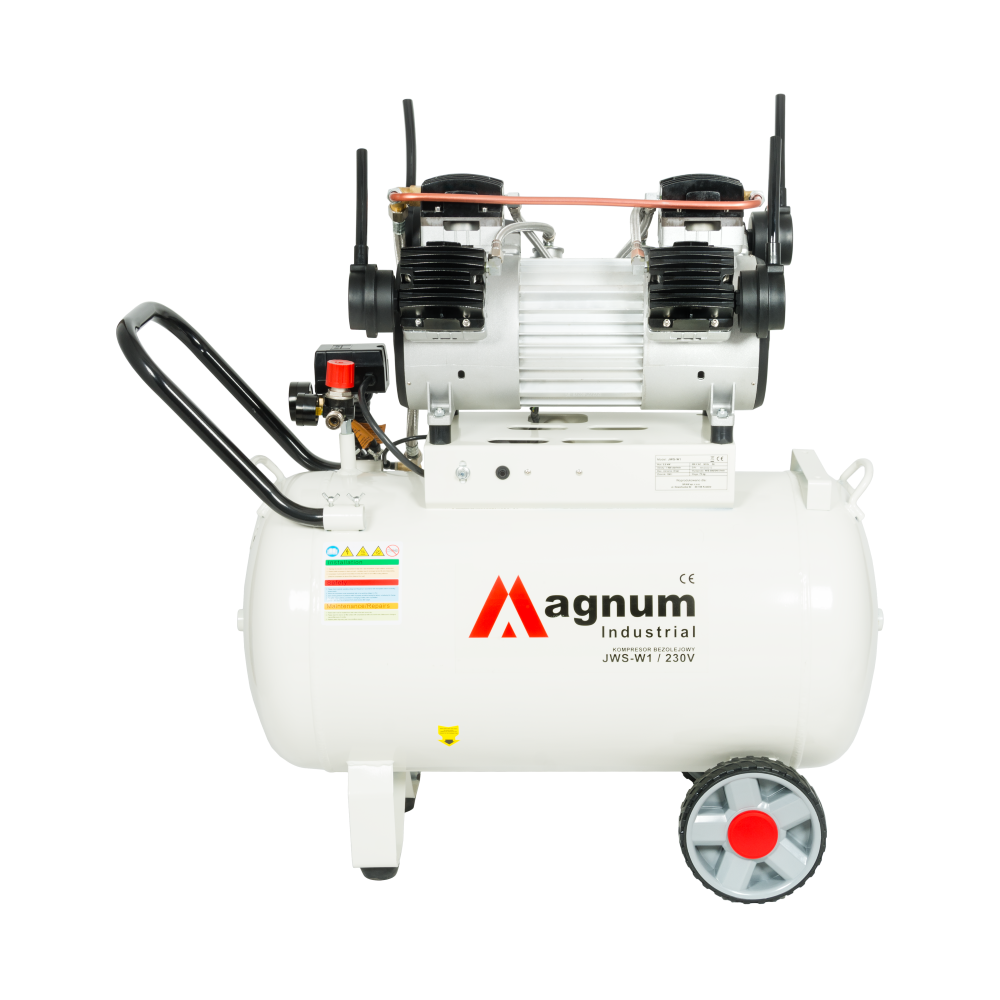 Kompresor wyciszony bezolejowy 6-cylindrowy MAGNUM 2,5kW 230V