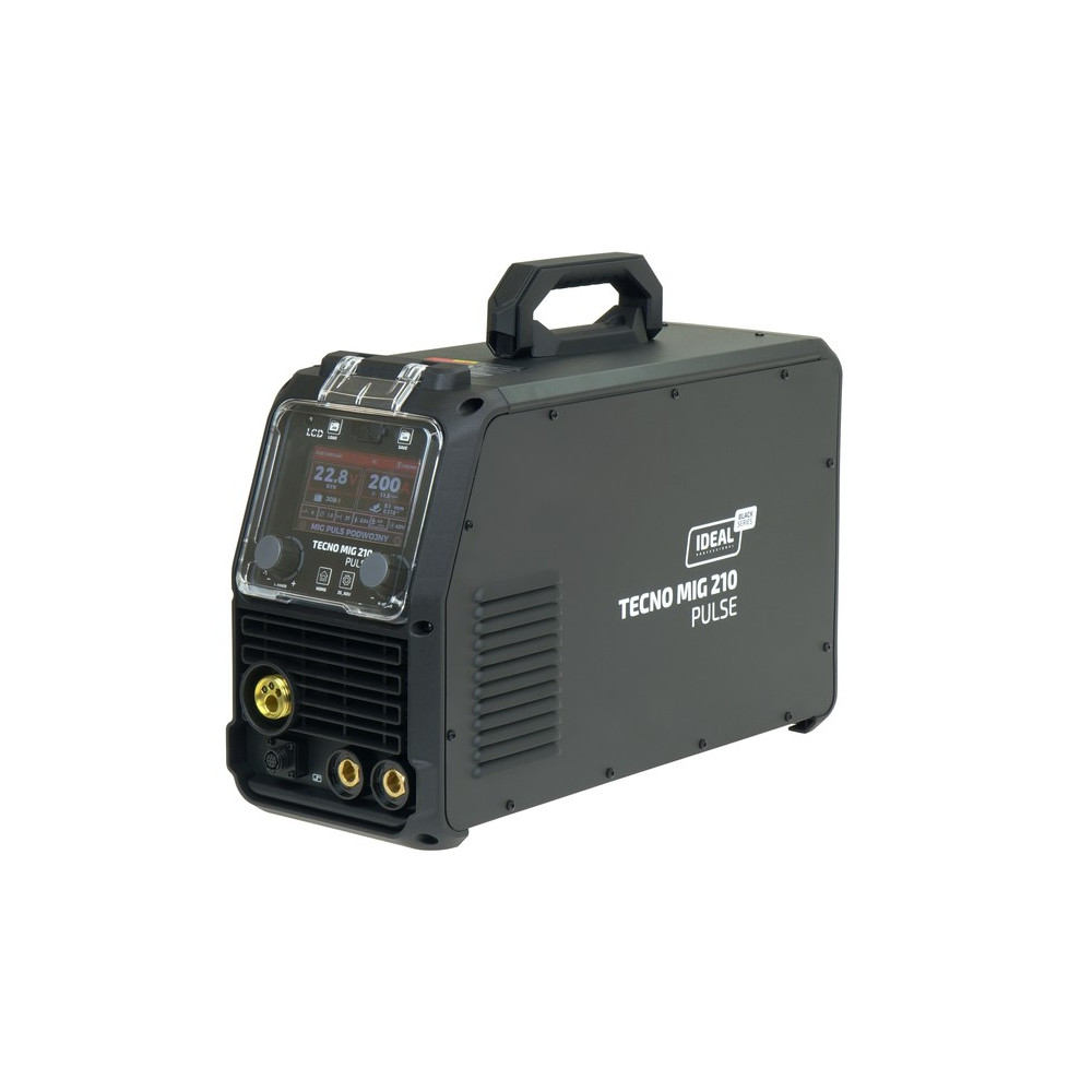 Półautomat spawalniczy TECNO MIG 210 PULSE LCD BLACK Series 4x4 Ideal