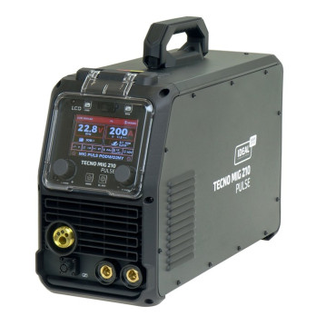 Półautomat spawalniczy TECNO MIG 210 PULSE LCD BLACK Series 4x4 Ideal