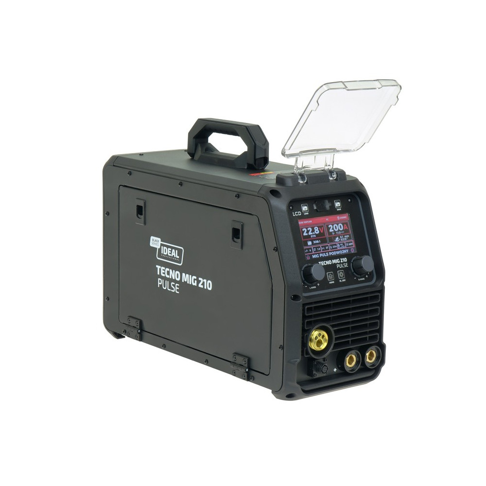 Półautomat spawalniczy TECNO MIG 210 PULSE LCD BLACK Series 4x4 Ideal
