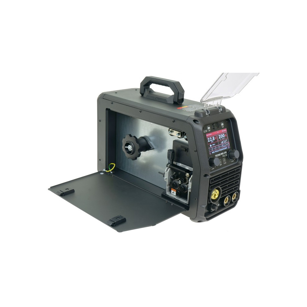 Półautomat spawalniczy TECNO MIG 210 PULSE LCD BLACK Series 4x4 Ideal