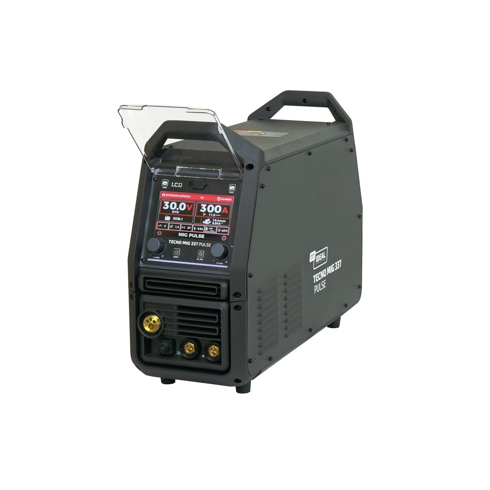 Półautomat spawalniczy TECNO MIG 337P PULSE LCD BLACK Series 4x4 Ideal