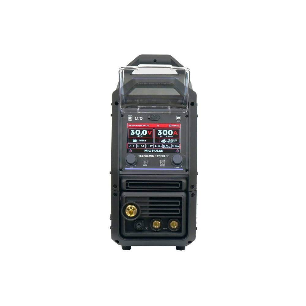 Półautomat spawalniczy TECNO MIG 337P PULSE LCD BLACK Series 4x4 Ideal