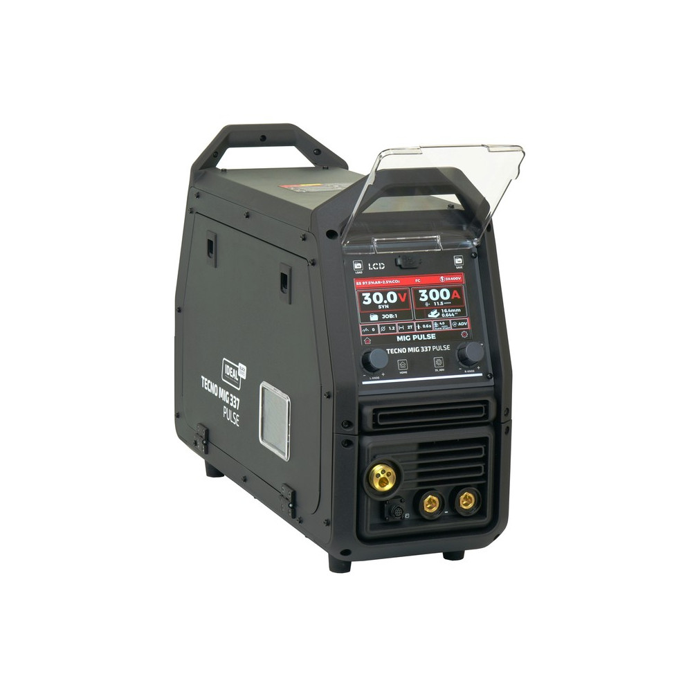 Półautomat spawalniczy TECNO MIG 337P PULSE LCD BLACK Series 4x4 Ideal