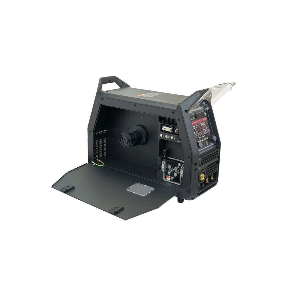 Półautomat spawalniczy TECNO MIG 337P PULSE LCD BLACK Series 4x4 Ideal