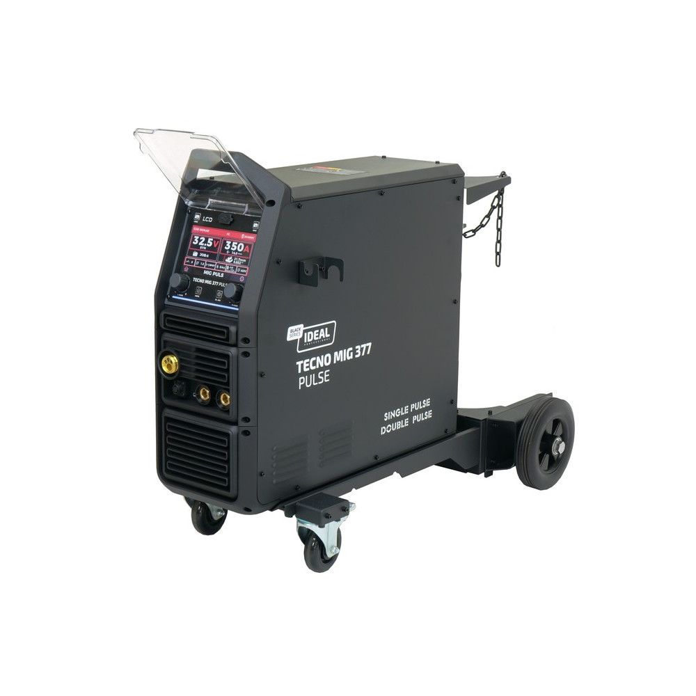 Półautomat spawalniczy TECNO MIG 377PT PULSE LCD BLACK Series 4x4 Ideal