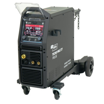 Półautomat spawalniczy TECNO MIG 377PT PULSE LCD BLACK Series 4x4 Ideal
