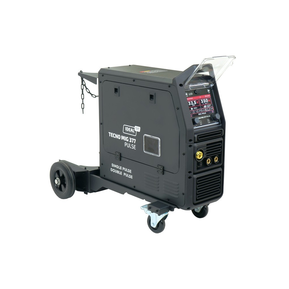 Półautomat spawalniczy TECNO MIG 377PT PULSE LCD BLACK Series 4x4 Ideal