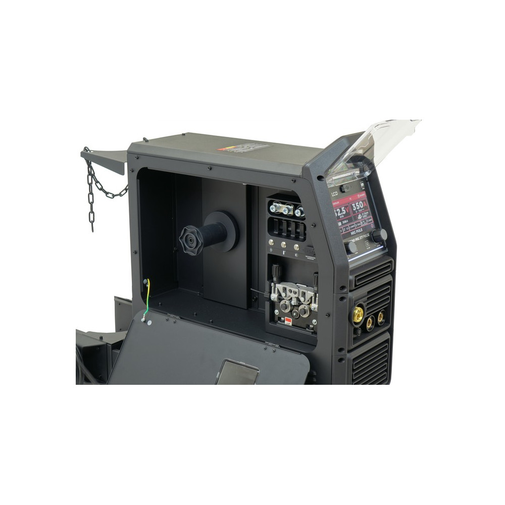 Półautomat spawalniczy TECNO MIG 377PT PULSE LCD BLACK Series 4x4 Ideal