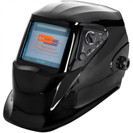 Przyłbica automatyczna czarna lśniąca