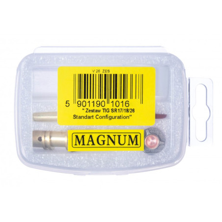 Zestaw standard TIG QUARTZ SR17/18/26 1,0mm MAGNUM