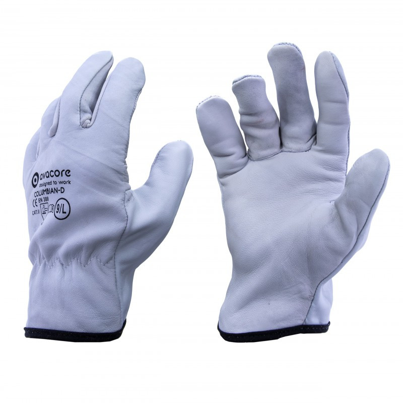 Rękawice spawalnicze skórzane