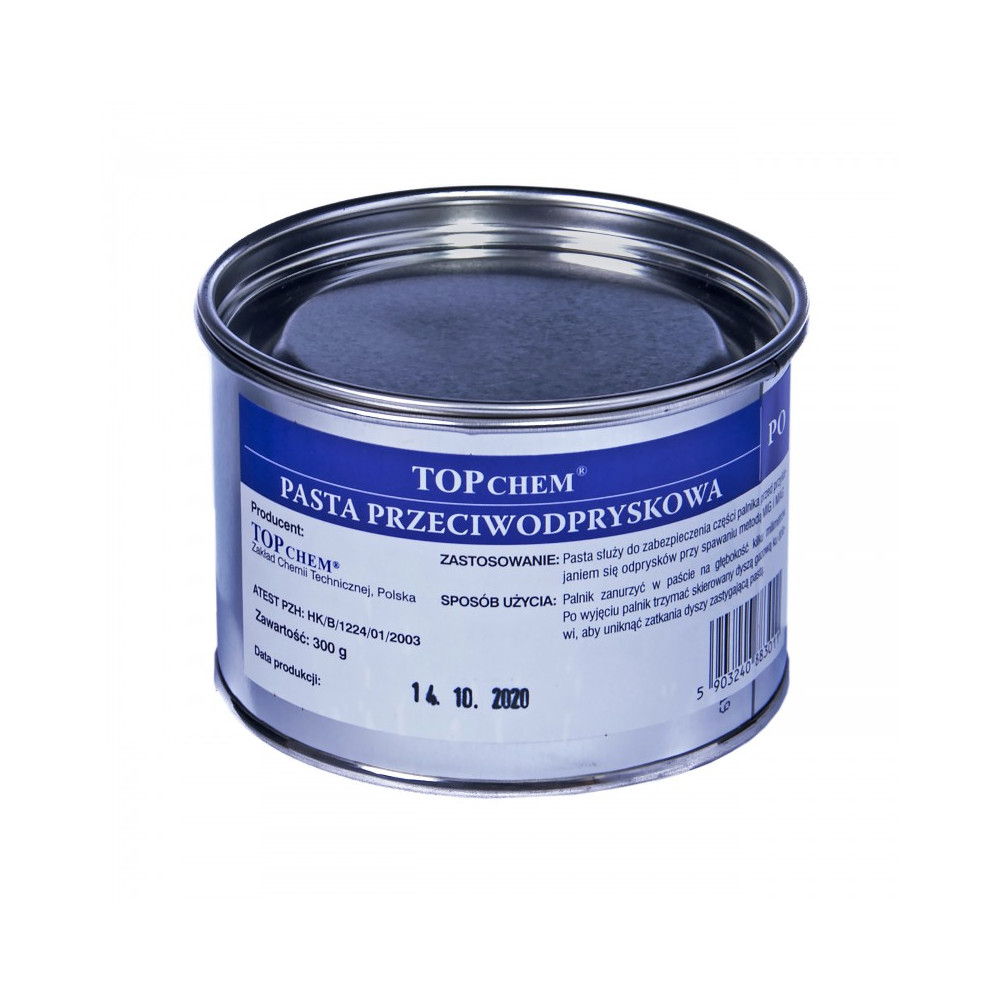 Pasta antyodpryskowa do dysz