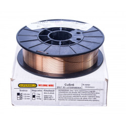 Drut MIG do brązów (lutospawania) CuSn6 Ø 0,8 5kg