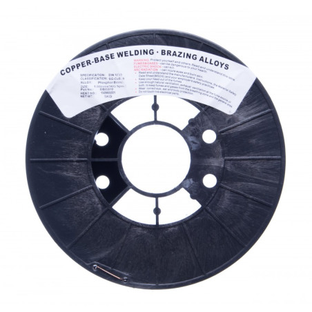 Drut MIG do brązów (lutospawania) CuSn6 Ø 1,0 5kg