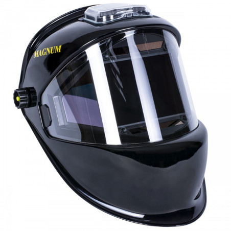 Przyłbica automatyczna panoramiczna MAGNUM BLACK