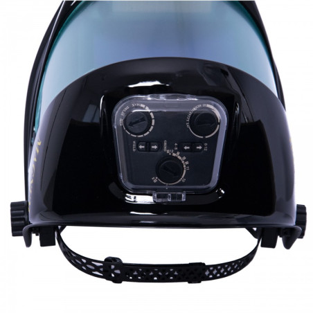 Przyłbica automatyczna panoramiczna MAGNUM BLACK