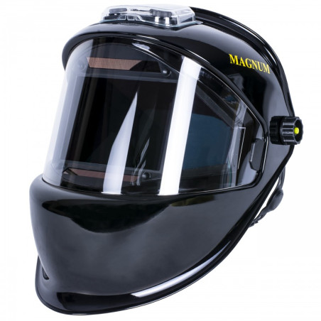 Przyłbica automatyczna panoramiczna MAGNUM BLACK