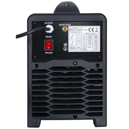 Półautomat spawalniczy MAGNUM MIG 208 ALU SYNERGIA